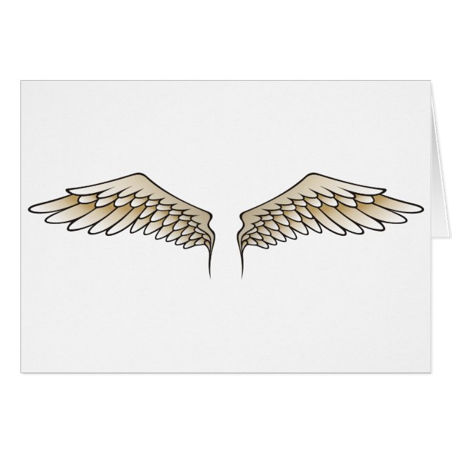 Beige Flügel (Vorderseite (Horizontal))