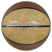 Beige Flügel Basketball (Vorderseite)