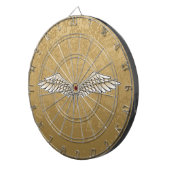 Beige Flügel Dartscheibe (Vorderseite rechts)