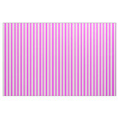 Beige & Fuchsia Liniertes Muster Stoff (Fat Quarter (45,7 x 55,9 cm))