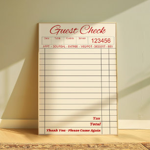 Beige Gastgeber-Kontroll-Ästhetik-Wandkunstposter Poster