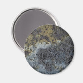 Beige, gelbe und graue Textur Magnet (Vorderseite/Rückseite)