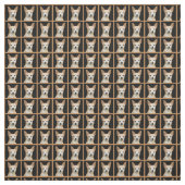 Beige gemalte Chihuahua auf schwarzem Hintergrund Stoff (Muster)