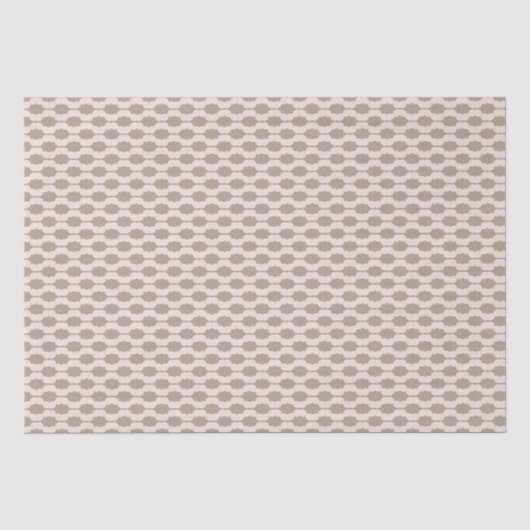 Beige geometric paper seidenpapier (Vorderseite)