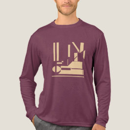 Beige geometrische Formen - Zusammenstellung abstr Tri-Blend Shirt