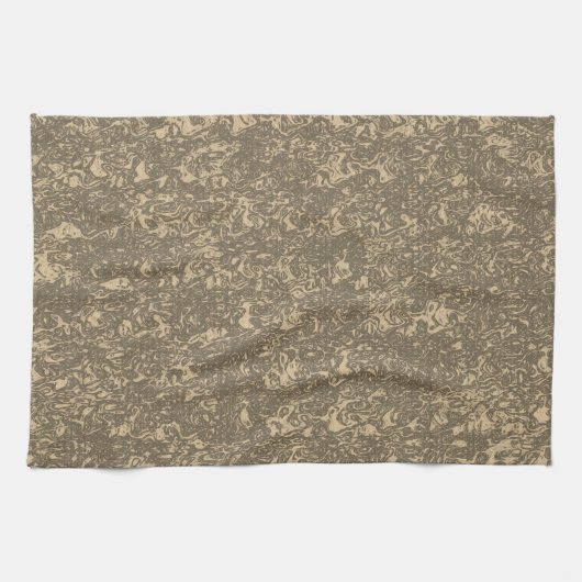 Beige Geschirrtuch (Horizontal)