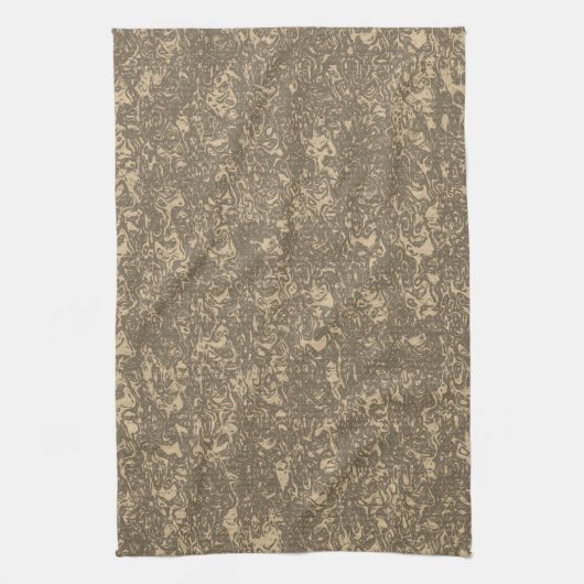 Beige Geschirrtuch (Vertikal)