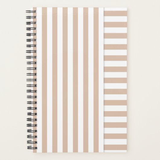beige gestreift planer (Vorderseite)