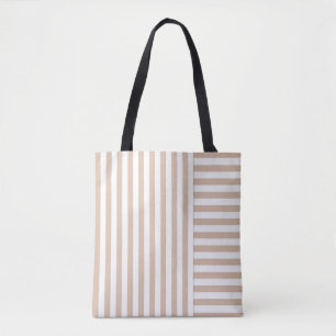 beige gestreift tasche
