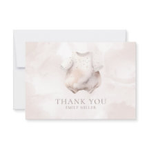 Beige Girl Baby Dusche