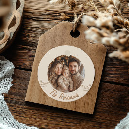 Beige Gold Elegante Angel Geschenkanhänger