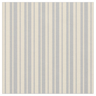 Beige & Grau Lines Stoff