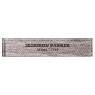 Beige-graue Snakeskin Schreibtisch Namensplatte Namensplakette