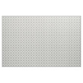 Beige graue weiße Ikat Quatrefolienmuster Stoff (Fat Quarter (45,7 x 55,9 cm))