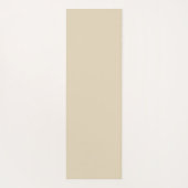 Beige Green Circle Yoga Yogamatte (Rückseite)