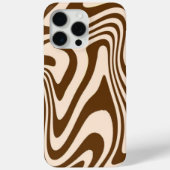 Beige Groove iPhone Case (Rückseite)