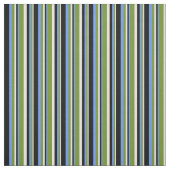 Beige, grün, Cornblumenblau und schwarz Stoff (Muster)