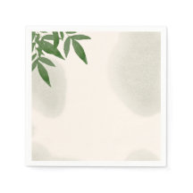 Beige grüne Babydusche