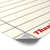 Beige Guest Karo Aesthetic Wall Art Poster (Ecke)