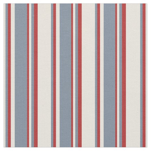 Beige, hellschiefe Graustufen und rotes Muster Stoff (Nahaufnahme)