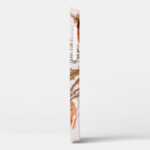 Beige Hintergrundbeläge Wasserfarbmuster Case-Mate iPhone Hülle (Rückseite / Links)