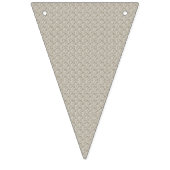 Beige Hintergrundfarbe mit kleinen Quadraten Wimpelkette (Dritte Fahne)