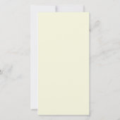 Beige Hochzeit Profi Minimalist Save The Date (Rückseite)