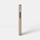 Beige iPhone Hülle (Linke Seite)