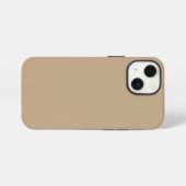 Beige iPhone Hülle (Rückseite (Horizontal))