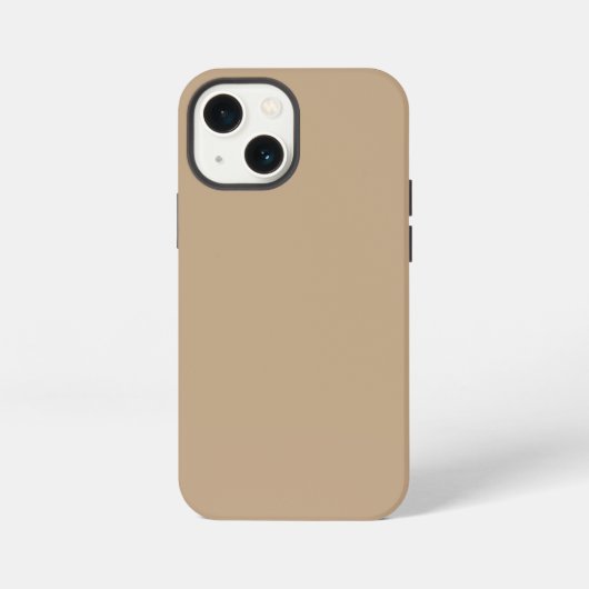 Beige iPhone Hülle (Rückseite)