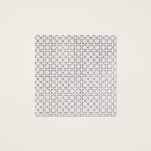 Beige islamische geometrische Muster (Vorderseite)