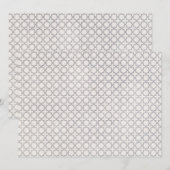 Beige islamische geometrische Muster (Vorne/Hinten)