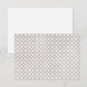Beige islamische geometrische Muster (Vorne/Hinten)