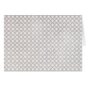 Beige islamische geometrische Muster (Vorderseite (Horizontal))