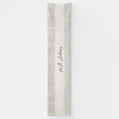 Beige islamische geometrische Muster Banner (Vertikal)