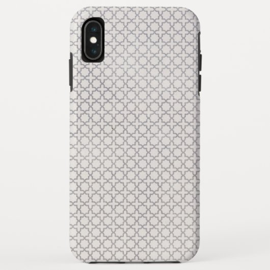 Beige islamische geometrische Muster Case-Mate iPhone Hülle (Rückseite)