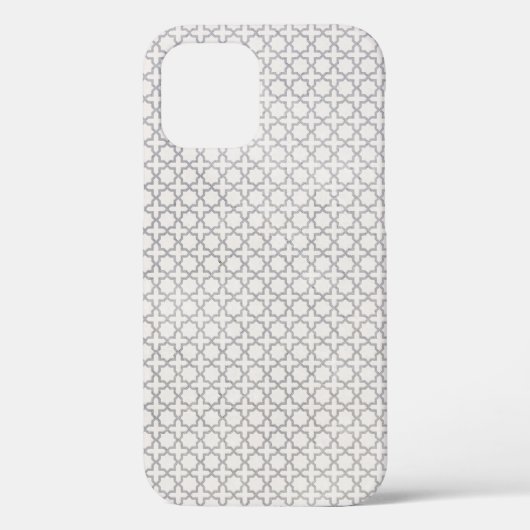 Beige islamische geometrische Muster Case-Mate iPhone Hülle (Rückseite)