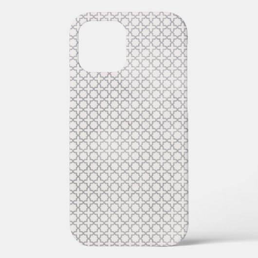 Beige islamische geometrische Muster Case-Mate iPhone Hülle (Rückseite)
