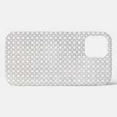 Beige islamische geometrische Muster Case-Mate iPhone Hülle (Rückseite (Horizontal))