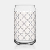 Beige islamische geometrische Muster Dosenglas (Links)