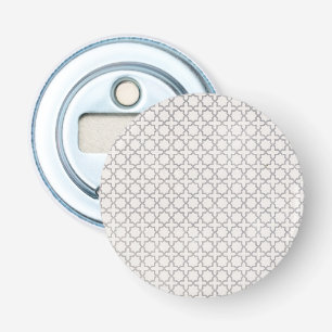 Beige islamische geometrische Muster Flaschenöffner
