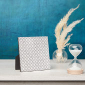 Beige islamische geometrische Muster Fotoplatte (InSitu)