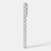 Beige islamische geometrische Muster iPhone Hülle (Rechte Seite)