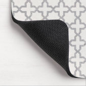 Beige islamische geometrische Muster Mousepad (Ecke)