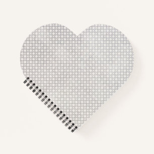Beige islamische geometrische Muster Notizblock