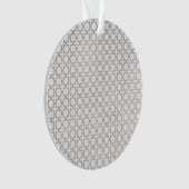 Beige islamische geometrische Muster Ornament (Vorderseite)
