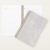 Beige islamische geometrische Muster Planer (Anzeige)