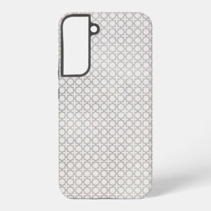 Beige islamische geometrische Muster Samsung Galaxy Hülle