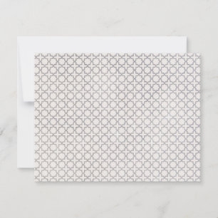 Beige islamische geometrische Muster Save The Date