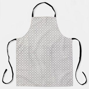 Beige islamische geometrische Muster Schürze